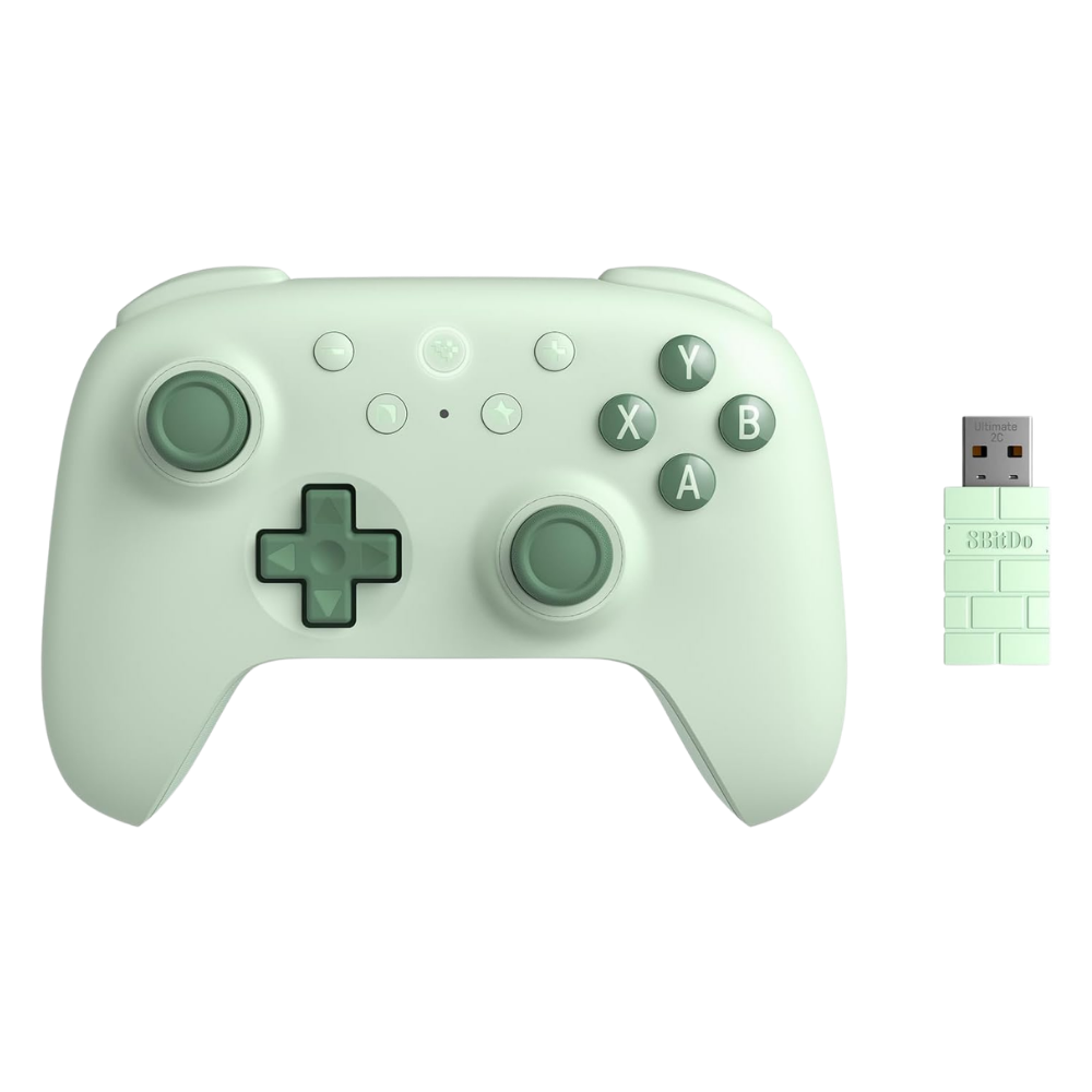 8BitDo 2C Ultimate Kablosuz Oyun Kolu - Yeşil