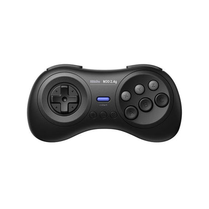 8BitDo M30 2.4G Controller – Siyah (Sega Genesis Mini & Mega Drive Mini)