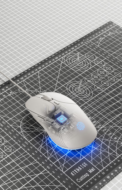 INPHIC B2 RGB Aydınlatmalı Sessiz Kablolu Gaming Mouse