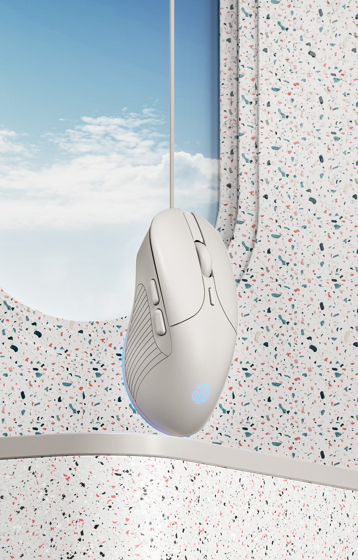 INPHIC B2 RGB Aydınlatmalı Sessiz Kablolu Gaming Mouse