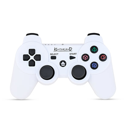 Kontorland P3G - PS3/PC Uyumlu Titreşimli Kablosuz Oyun Kolu GamePad Beyaz