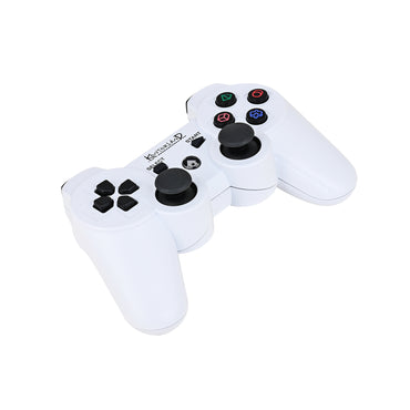 Kontorland P3G - PS3/PC Uyumlu Titreşimli Kablosuz Oyun Kolu GamePad Beyaz