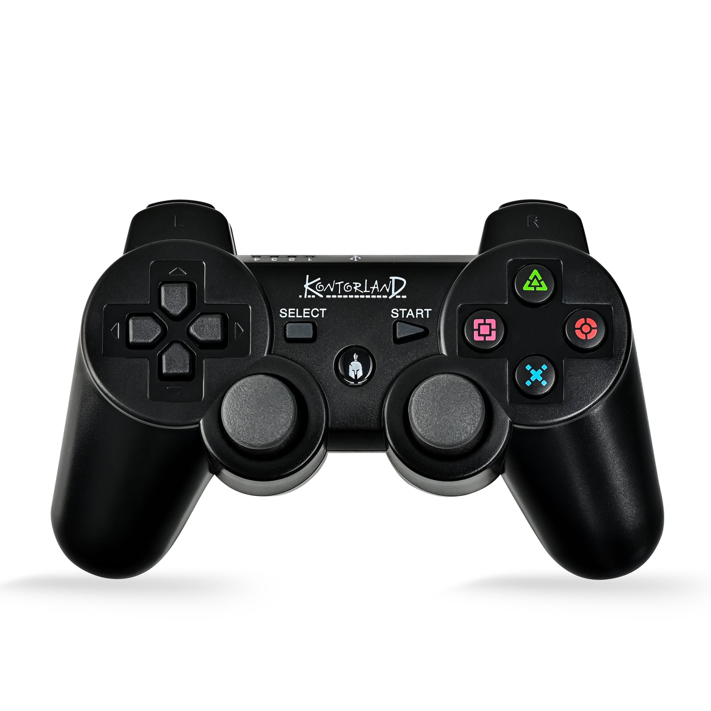 Kontorland P3G - PS3/PC Uyumlu Titreşimli Kablosuz Oyun Kolu GamePad Siyah