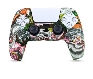 Kontorland PS5 Gamepad Uyumlu Silikon Kılıf Dragon Energy