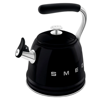 Smeg 50's Style Siyah Set Üstü Düdüklü Kettle 2.3 Lt