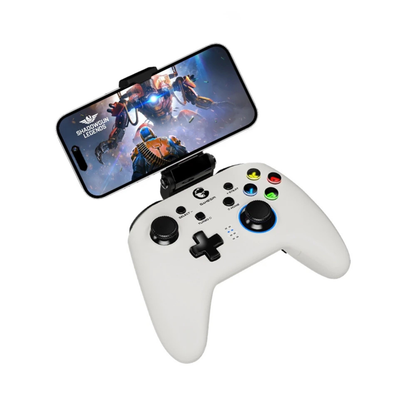 GameSir T4 Pro Kablosuz Game Controller Beyaz | PC, Android, iOS, Nintendo Switch Uyumlu