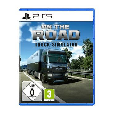 On the Road Truck Simulator PS5 Oyunu