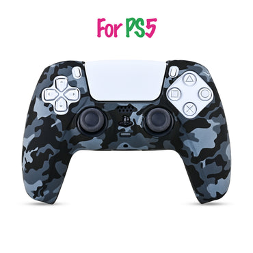Kontorland PS5 Gamepad Uyumlu Silikon Kılıf Night Camo