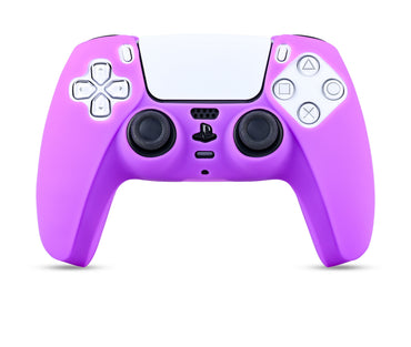 Kontorland PS5 Gamepad Uyumlu Silikon Kılıf Purple Power