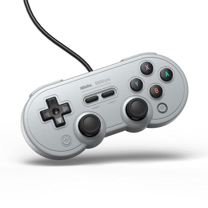 8BitDo SN30 Pro Kablolu Controller – Gri