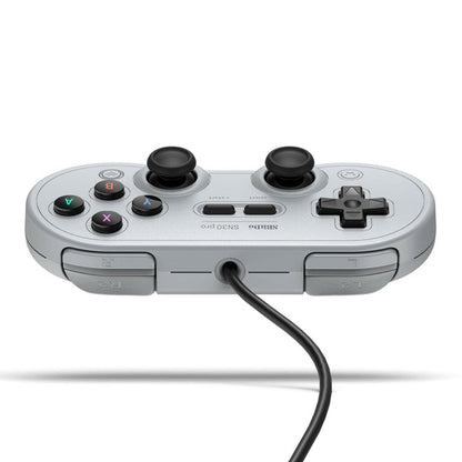 8BitDo SN30 Pro Kablolu Controller – Gri