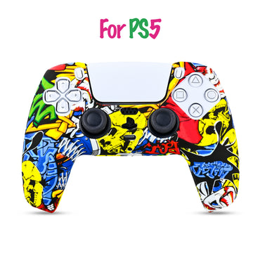 Kontorland PS5 Gamepad Uyumlu Silikon Kılıf Street Art