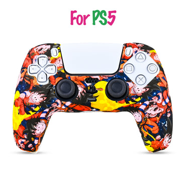 Kontorland PS5 Gamepad Uyumlu Silikon Kılıf Super Warrior