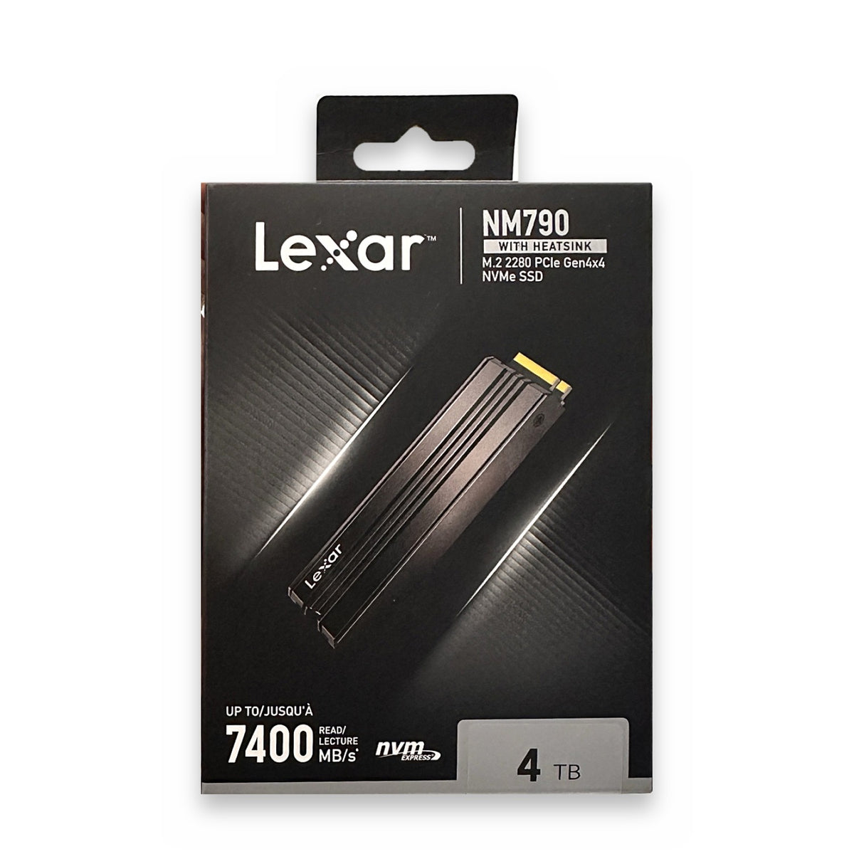 Lexar NM790 4 TB Gen4 NVMe SSD – Yüksek Hız, PS5 Uyumlu, Heatsink Dahil