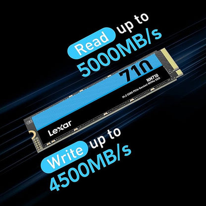 Lexar NM710 M.2 2280 PCle Gen4x4 NVMe SSD – 1TB