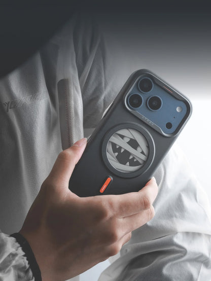 XTREM İphone 17 PRO MAX MagSafe E-Ink Ekranlı Akıllı Telefon Kılıfı - Siyah
