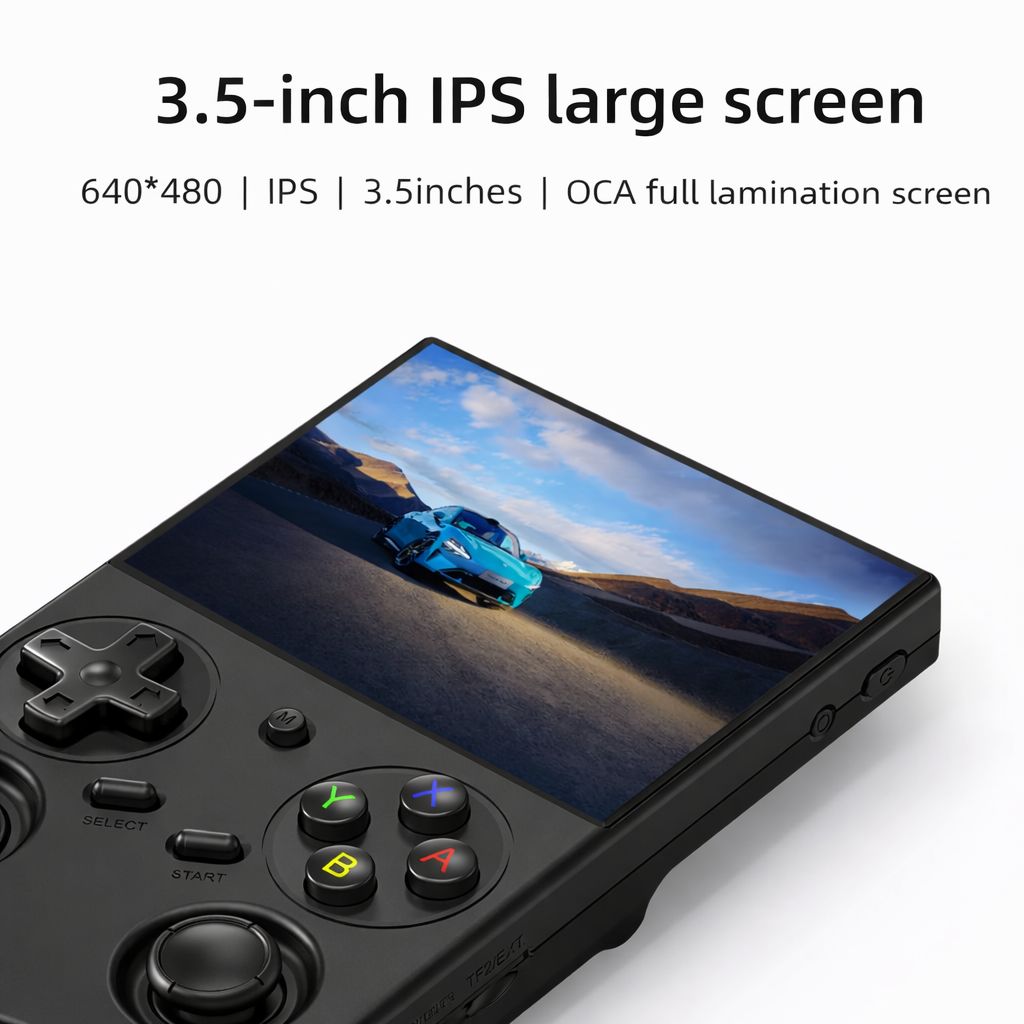 Anbernic RG 35XXPro Taşınabilir Retro El Konsolu - Black