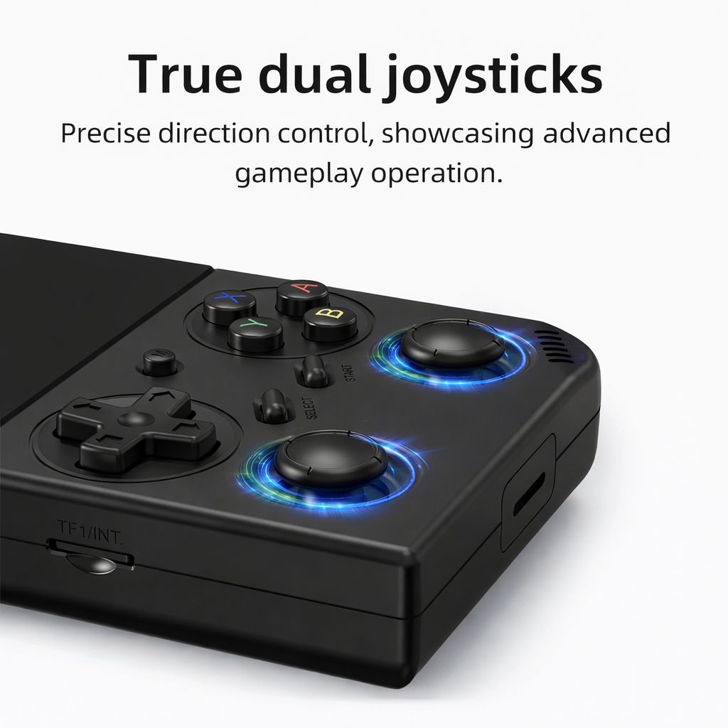 Anbernic RG 35XXPro Taşınabilir Retro El Konsolu - Black