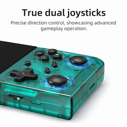 Anbernic RG 35XXPro Taşınabilir Retro El Konsolu - Transparan Yeşil