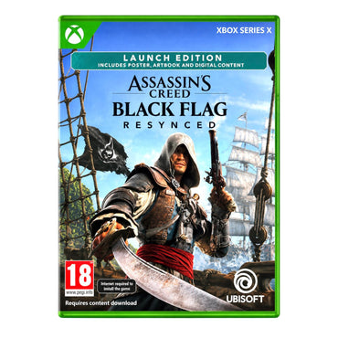 Assassin's Creed Black Flag Resynced Launch Edition Xbox Series X oyunu